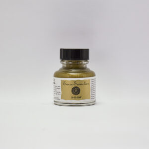 Sennelier Blekk 30 ml Gold – metallisk gyllent kunstnerblekk.