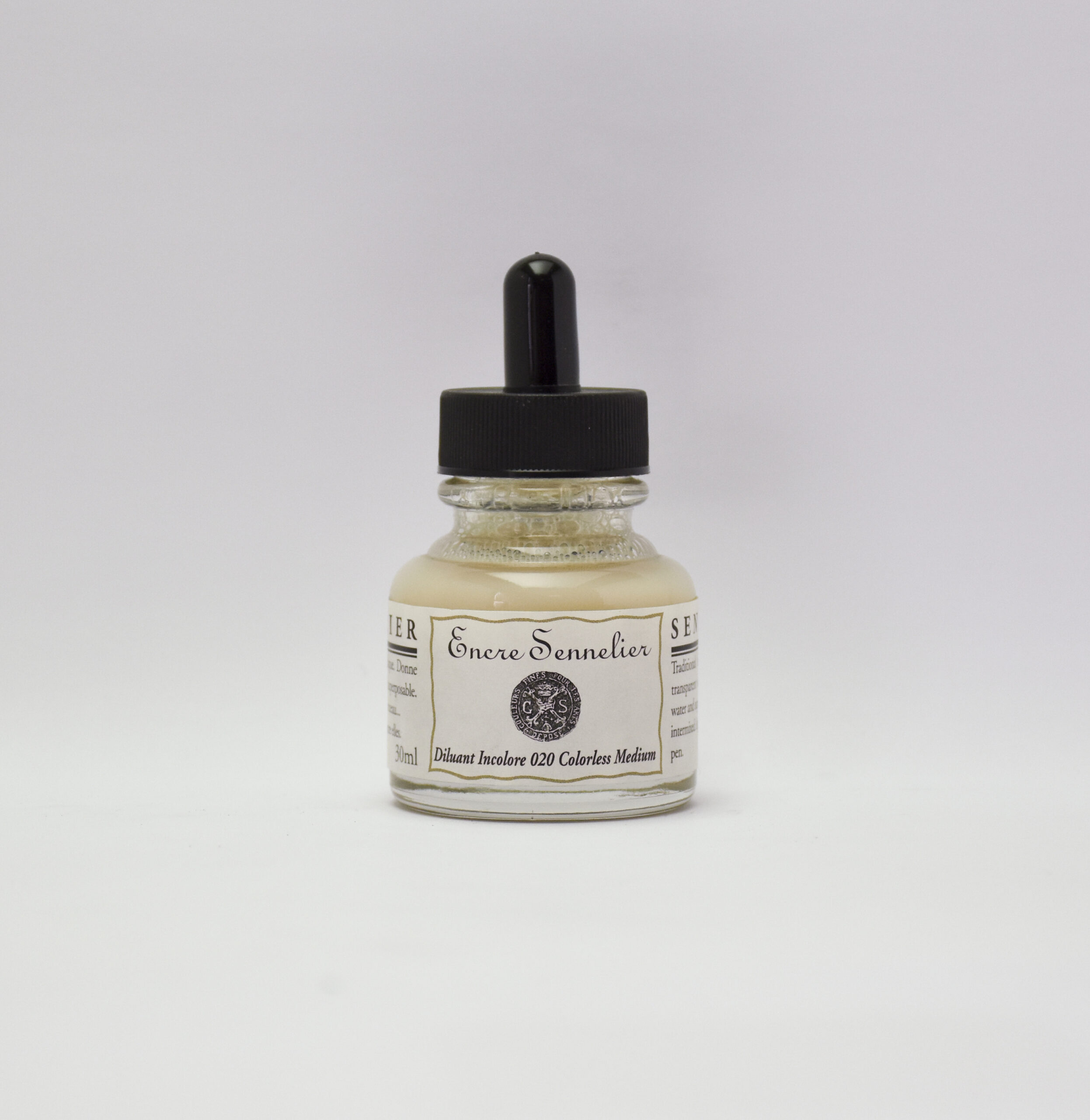 Sennelier Blekk 30 ml Thinner – blekktynner for pigmentert kunstnerblekk.