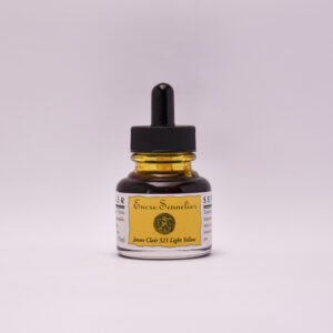 Sennelier Blekk 30 ml Yellow Light – lyst gult kunstnerblekk.