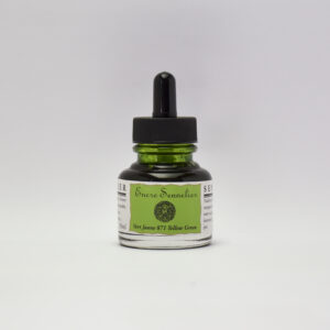 Sennelier Blekk 30 ml Yellowish Green – gult-grønt kunstnerblekk.