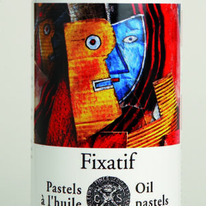 Sennelier "d’Artigny" Oil Pastel Fixative Spray 400 ml – matt beskyttelse for oljepastelltegninger