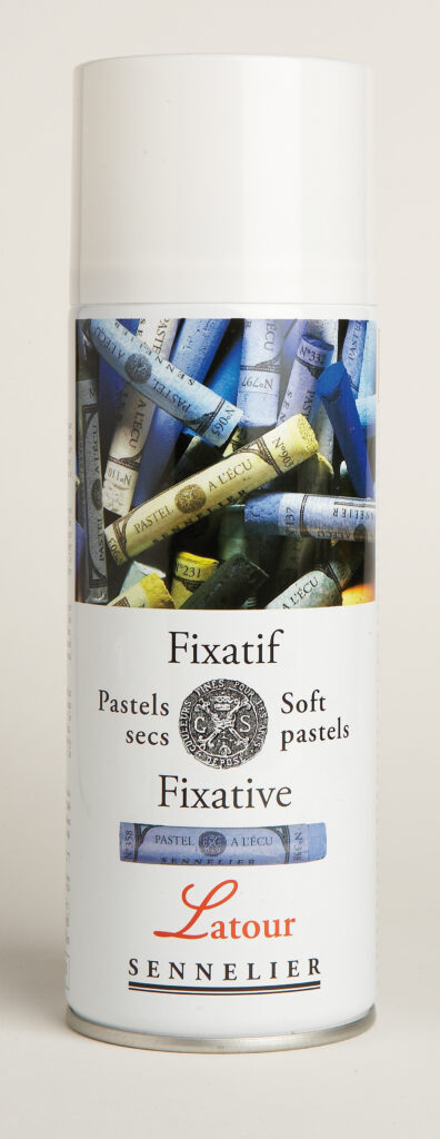 Sennelier Latour fixativ spray 400 ml for tørrpastell, kull og blyanttegninger