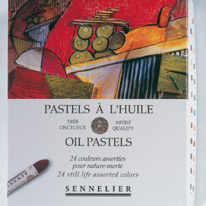 Sennelier Oil Pastels Still Life – sett med 24 oljepasteller for stilleben og detaljerte tegninger