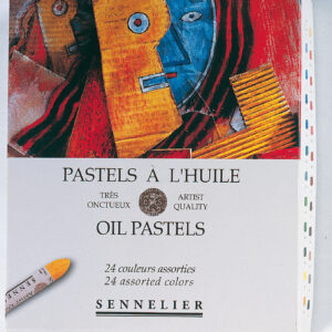 Sennelier Oil Pastels Universal sett med 24 oljepasteller i et bredt og allsidig fargeutvalg