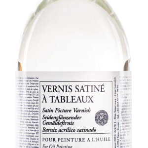 Sennelier satin malingslakk 250 ml for oljemalerier – halvmatt glans