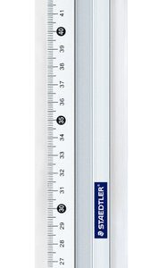 STAEDTLER Mars 563 aluminium linjal 60 cm med magnetisk underside