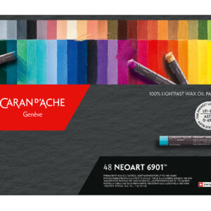Caran d’Ache Neoart 6901 oljepasteller i 48 farger i original eske