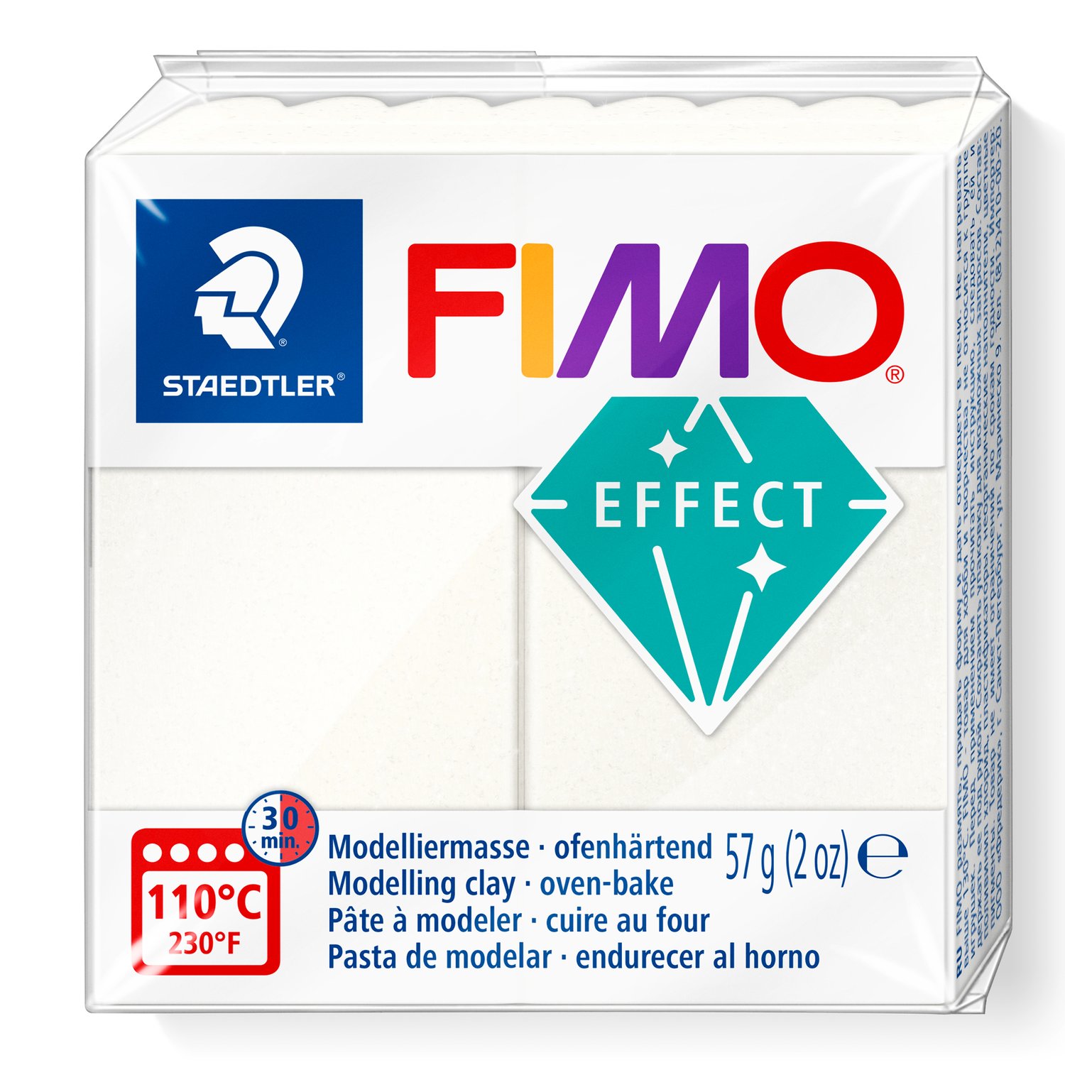 FIMO® effect 8010 Metallic Perlemor ovnsherdende modellklei med metallisk glans