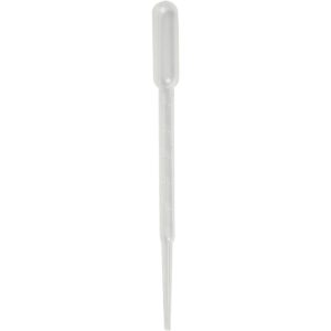 Pipette 3 ml i plast – solgt stykkvis for hobby, maling og DIY-prosjekter