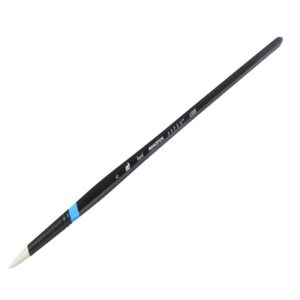 Princeton Aspen Synthetic Long Handle Round pensel størrelse 6 med middels til lang bust for akryl og olje