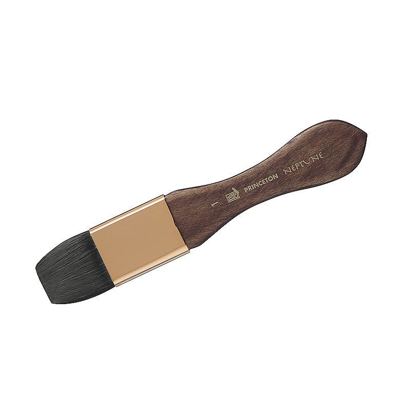 Princeton Neptune Synthetic Squirrel Mottler 2,54 cm akvarellpensel med syntetiske fibre