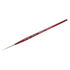 Princeton Velvetouch Short Liner pensel størrelse 18/0 kortskaftet med fin spiss