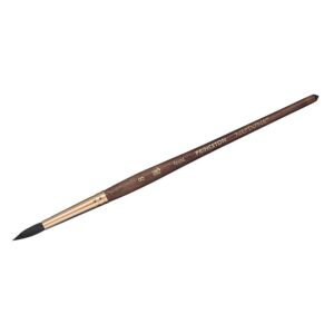 Princeton Neptune Round 8 kortskaftet akvarellpensel med myk syntetisk “squirrel‑like” bust