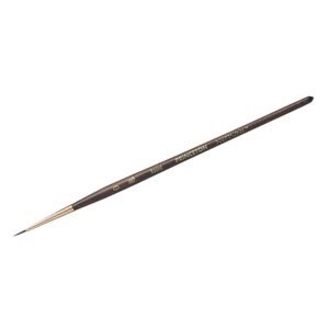 Princeton Neptune Synthetic Squirrel rund pensel størrelse 0 kortskaftet akvarellpensel med syntetisk bust