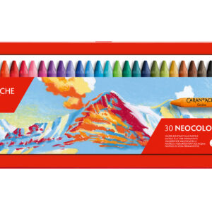 Caran d’Ache Neocolor I voksfargestifter 30 stk i metallboks