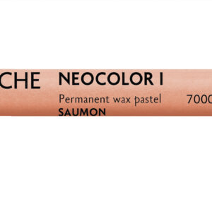 Caran d’Ache Neocolor I laks voksbasert pastellstift med myk rosatonet farge og høy dekkevne