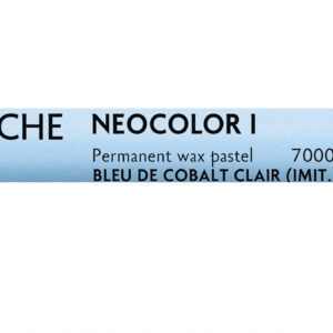 Caran d’Ache Neocolor I lys koboltblå voksfargestift