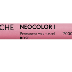 Caran d’Ache Neocolor I rosa voksbasert pastellstift med myk rosa tone og høy dekkevne