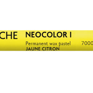 Caran d’Ache Neocolor I sitrongul voksbasert pastellstift med lys og intens gul farge