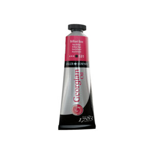 Daler-Rowney Georgian oljemaling Brilliant Rose 38 ml dekkende rosa kunstmaling