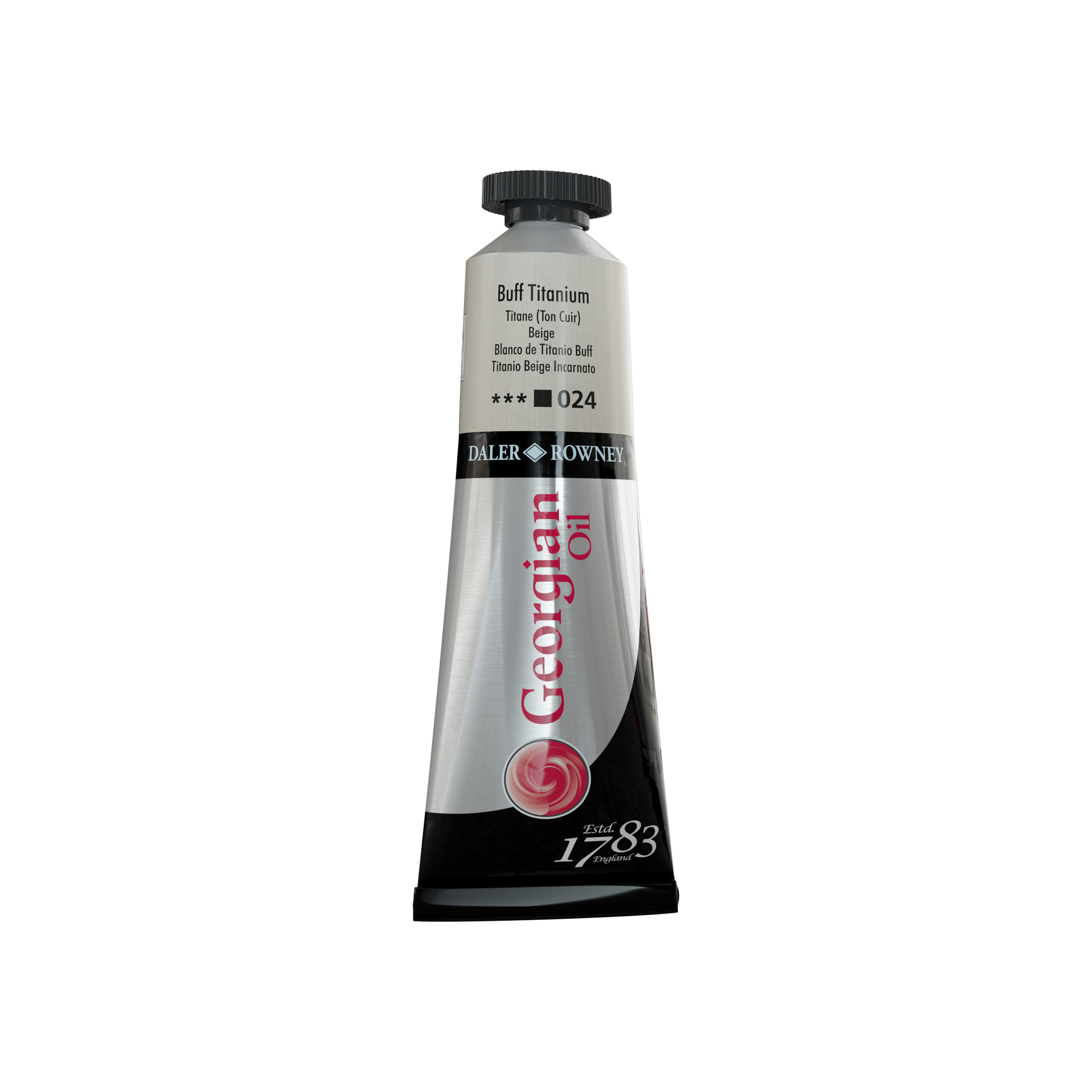 Daler-Rowney Georgian oljemaling Buff Titanium 225 ml dekkende beige kunstmaling