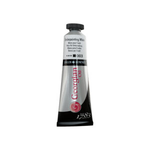 Daler-Rowney Georgian oljemaling Underpainting White 38 ml dekkende hvit kunstmaling