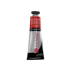 Daler‑Rowney Georgian oljemaling Cadmium Red Deep Hue 225 ml transparent dyp rød kunstmaling