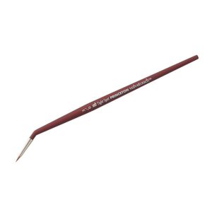 Princeton Velvetouch Spotter 3/0 kortskaftet pensel for presise detaljer og fine linjer