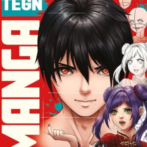 Tegn manga tegnebok med steg for steg veiledning for å tegne mangafigurer