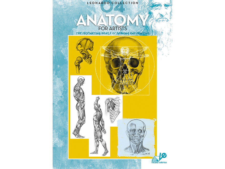 Anatomy for Artists Vol. 4 med detaljerte anatomiske illustrasjoner for kunstnere og studenter.