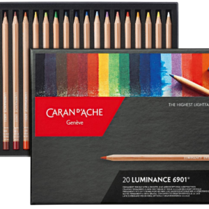 Caran d’Ache Luminance 6901 fargeblyanter 20 stk i metallboks