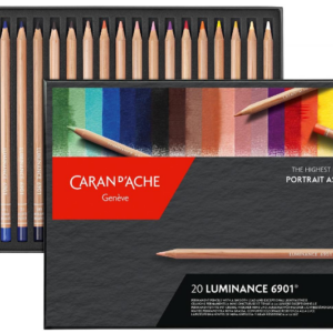 Caran d’Ache Luminance 6901 Portrait fargeblyanter 20 stk i metallboks