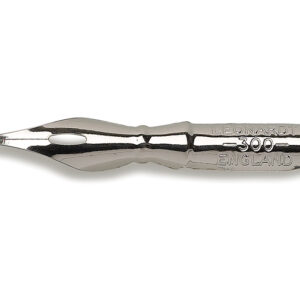 Leonardt Ballpoint DP300 rund pennesplitt (nib) til dyppepenn for kalligrafi, håndskrift og tegning.