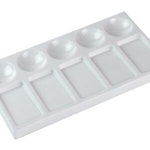 Royal Talens Mengschaal Compact 66P blandepalett i plast for maling og fargeblanding.