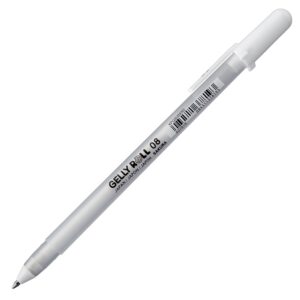 Sakura Gelly Roll Classic 04 hvit gelpenn 0,4 mm til illustrasjon og tegning