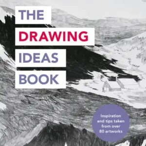 Engelsk inspirasjonsbok med tegneideer og kreative øvelser for kunstnere