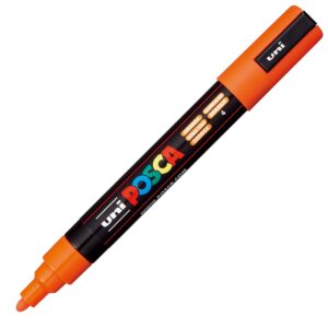 Uni POSCA PC-5M oransje malingstusj med medium spiss
