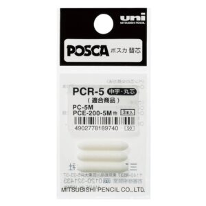 Uni POSCA PCR5 erstatningsspisser til PC-5M – 3 stk