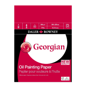 Daler-Rowney Georgian Oil Paper oljeblokk 30,5 x 22,9 cm 290 g/m²