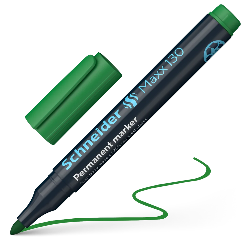 Schneider Maxx 130 grønn permanent marker