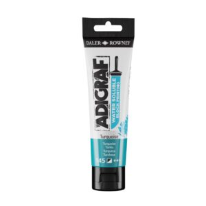 Daler-Rowney ADIGRAF Turquoise vannløselig trykkfarge 59 ml