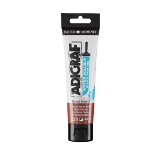 Daler-Rowney ADIGRAF vannløselig trykkfarge Burnt Sienna 59 ml