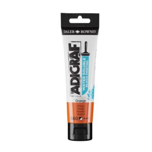 Daler-Rowney ADIGRAF vannløselig trykkfarge Orange 59 ml