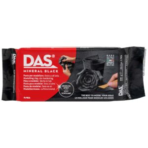 DAS Mineral Black svart lufttørkende leire 800 g