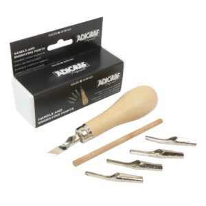 Daler-Rowney ADIGRAF Lino Cutting Set med skjærejern