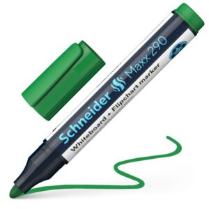 Schneider MAXX 290 grønn whiteboardpenn 2–3 mm