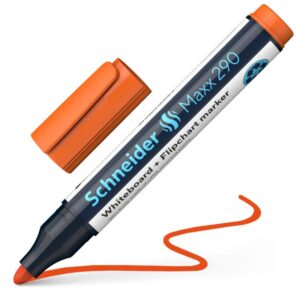 Schneider MAXX 290 oransje whiteboardpenn 2–3 mm